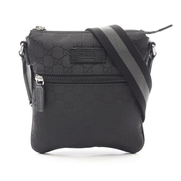 Gucci Handbags - GUCCI Authentic Black Leather Shoulder Bag